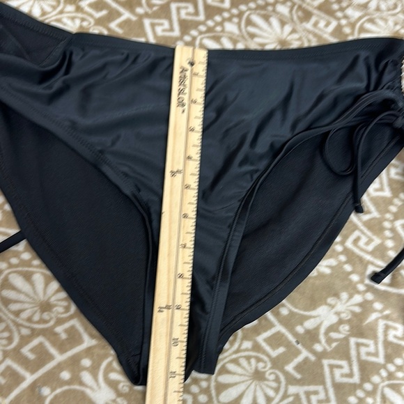 Time and Tru Black Bikini with Adjustable Side Ties - Picture 8 of 8